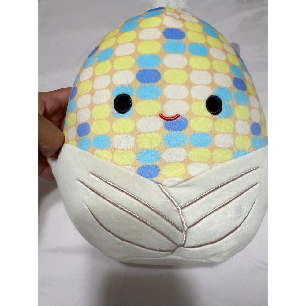 Squishmallows Louise Corn Plush 2023 Kellytoy Stuffed Animal Toy 9"‎